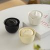 Crema Estilo Ning Xuan Tetera Portátil Juego de Té de Viaje Camping Taza Express Equipo de Té para Exterior Ceremonia de Acompañamiento de Negocios
