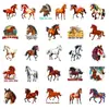 Estilo Nuevo Transfronterizo 56 Pegatinas de Caballos Creativas Modernas Deportes Ecuestres Texto Inspirador Éxito Instantáneo Pegatinas del Año del Caballo