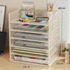 Estantería de escritorio, organizador de archivos para escritorio de oficina, estantería vertical de varios niveles para niños, estante de almacenamiento para habitaciones de estudiantes