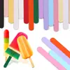 Palitos de Acrílico de Colores para Paletas Caseras de Verano Palitos para Helado Palitos Reutilizables para Paletas de Hielo Venta al por Mayor