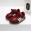 2026 Zapatos Nuevos de Algodón para Niños, Superficie de Cuero Estilo Coreano, Zapatos Deportivos para Niños Pequeños, Zapatos Forrest Gump para Bebés Niñas 6806