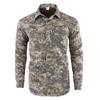 Camisa ESDY para deportes al aire libre, manga larga/corta desmontable, camuflaje, secado rápido, ropa A351