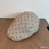 Gorra Niche Retro Estilo Japonés Love Forward para Mujer Primavera y Verano Cara Delgada Boina Pequeña Estudiante Pareja Estilo Británico Retro
