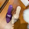 Sandalias de Charol con Punta Abierta y Moño Estilo Femenino con Temperamento Delicado de Hada y Tacones Altos Finos, Nuevo Modelo Verano 2026