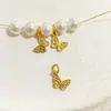 Nuevo juego de accesorios de cristal para manualidades, colgante de pez, mariposa, flor, estrella de cinco puntas de circón, collar, pulsera de cuentas hechas a mano