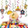 Nuevo 12 Piezas Mexicano Día de Muertos Amuleto Espiral Decorativo Fiesta Temática de Carnaval Accesorios de Diseño de Escenario