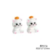 Fantasmas de Resina de Abóbora de Halloween Elfo DIY Decoração de Carro Acessórios para Pendurar Pequenos Enfeites de Halloween