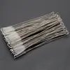 Ventas del fabricante cepillo para pajitas de acero inoxidable 304 cepillo de cerdas cepillo limpiador de tubos de ensayo cepillo de cerdas suaves en espiral cepillo de cerdas para pajitas