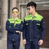 Buscando conjuntos de ropa de trabajo de fábrica para hombres, ropa de protección laboral de primavera y otoño al por mayor, uniformes duraderos para reparación de automóviles, ropa de taller de fábrica, ropa para sitio de construcción