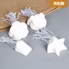 Etiqueta de Precio con Cordón Elástico en Blanco Material de Etiqueta Tarjeta Colgante Joyería Cordón para Joyería Etiqueta de Precio para Joyería
