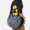 Bolso bandolera de color puro de estilo coreano a la moda para mujer 205 Nuevo estilo Bolso de axila para mujer Denim lavado Bolso de hombro para ir al trabajo
