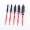 Nuevo Peine Mini de Rodillo Electrochapado Transfronterizo Estilo Salón de Peluquería Hogar Flequillo Esponjoso Pelo Flor de Pera Cepillo para el Pulgar Rizado
