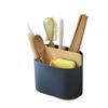 Diseño Independiente Color de Contraste Serie Dimons Soporte para Palillos Extraíble Estante de Almacenamiento con Drenaje para Cocina Almacenamiento Jaula para Palillos