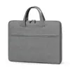 Bolso para laptop de cuero PU Anticaída para Viajeros de Negocios, Portátil Impermeable de Gran Capacidad para Documentos con Logo Impreso