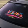 [Fabricante] Pegatinas magnéticas reflectantes personalizadas para coche, serigrafía hueca con grabado personalizado, pegatinas publicitarias para carrocería