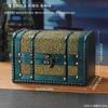 Mini Caixa de Armazenamento Vintage Estilo Chinês Caixa de Joias Embalagem de Joias Caixa de Presente Artesanato em Madeira Adereços de Cinema e Televisão