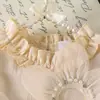 Vestido de Primavera y Otoño para Niñas de Comercio Exterior Europeo y Americano Estilo Princesa Floral Elegante Vestido de Festival para Bebé Origen Noble Fábrica