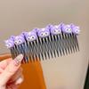 Accesorios para el cabello para niños para acabar con el cabello suelto Peine insertable para cabello suelto extendido Horquilla para flequillo para mujer frente niña clip de mar fluido horquilla