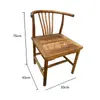 Silla China Antigua de Olmo para Té, Mesa de Té, Silla de Maestro, Silla de Comedor, Madera Maciza Pura, Silla Imperial, Silla Cruzada, Sillón Estilo Retro