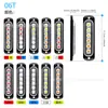 Luz de advertencia de 6 LED de una sola fila de alto brillo 12-24v para camión, motocicleta, camioneta, luz estroboscópica para coche