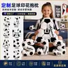 Almohada de Fútbol Personalizada Transfronteriza, Peluche Infantil, Regalo de Cumpleaños, Cojín con Letra de Nombre, Stock Listo al por Mayor del Fabricante