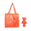 Mochila Nueva Correa para el Hombro Muñeco Oso Cub Bolsa de Compras Bolsa de Almacenamiento Gran Capacidad Portátil Bolsa de Compras