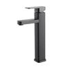 Lavabo Cuadrado Negro de Acero Inoxidable 304 para Gabinete de Baño en Casa - Venta al por Mayor del Fabricante - Grifo de Agua Caliente