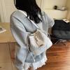 Bolso Cubo de Moda Casual Transfronterizo para Viajar 2025 Nuevo Versátil Ligero de Hombro Único Bolso Cruzado de Nicho Comercio Exterior