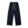 Pantalones anchos rectos de algodón y lino para hombre, estilo dinero viejo japonés de venta caliente transfronteriza, otoño 2026, entrega directa de fábrica