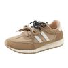 [Personalizado] Jcf215 Novo 2024 Verão e Outono Sapatos Esportivos Respiráveis Combinação de Cores Casual Sapatos Femininos Sola Grossa Aumentando Redondo