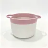Cesta de Almacenamiento Tejida con Cuerda de Algodón para Uso Doméstico, Cesta Plegable para Juguetes Infantiles, Cesta de Almacenamiento para Ropa y Artículos Varios de Dormitorio, Cesta de Almacenamiento para Mamá y Bebé