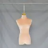 Colgador de Vestido de Boda Maniquí Femenino Soporte de Exhibición Accesorio Maniquí de Medio Cuerpo para Colgar Ropa de Mujer Gancho para Escaparate de Tienda de Ropa Maniquí Falso Xiuhe