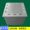 Saída de ar de alta eficiência painel difusor de quatro peças em aço inoxidável saída de ar válvula de controle de volume de ar saída de ar filtro de alta eficiência