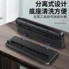 Máquina selladora de plástico totalmente automática de doble uso para seco y húmedo transfronteriza, Máquina selladora al vacío para conservación de alimentos al vacío, Máquina selladora al vacío pequeña