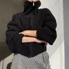 Cárdigan de punto con cremallera estilo coreano, estilo perezoso, para mujer 2026 Otoño e Invierno, chaqueta suéter casual holgada, suave, top para mujer