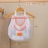 Armario de Dormitorio de Estudiante Calcetines Ropa Íntima Almacenamiento Bolsa Colgante Malla Colgante de Doble Capa Almacenamiento Puerta Artefacto