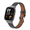 Compatible con la correa de cuero del reloj inteligente Red Rice Watch 3 y la correa de cuero con hebilla de pasador de microfibra Red mi Watch 3.