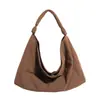 Bolso Grande de Mano Casual y Relajado 2026 Nueva Versión Coreana Bolso de Hombro Versátil Casual para el Trabajo para Mujer