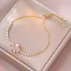 Collar para Mujer, Estilo Influencer Transfronterizo Flor de Girasol Circonita Giratorio Conjunto de Tres Piezas Decoración Collar de Acero de Titanio