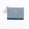 Estilo coreano carteira pequena carteira feminina curta menina estudante moda cartoon coin bolsa atacado carteira para mulheres
