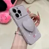 Adecuado para Apple para Transformar Instantáneamente en Soporte Candy Polka Dot Corazón 18Promax, Fundas Suaves y Duras Personalizadas para Teléfonos iPhone y Xiaomi