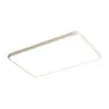 Lámpara de Sala de Estar, Moderna, Simple y Elegante, Lámpara Rectangular de Dormitorio, Estilo Crema, Retro, Espectro Completo, Protección para los Ojos, Lámpara de Techo de Pasillo