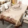 Mantel Estilo Chino, Nuevo Estilo Chino, Impermeable, Resistente al Aceite, Lavable, Mantel Rectangular para Mesa de Comedor, Lujo Ligero, Sensación de Alta Gama, Mantel Modelo Nuevo 2026