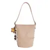 2026 Nuevo Bolso Cubo Color Macarrón para Mujer, Bolso de Hombro Simple y Versátil, Bolso Cruzado de Gama Alta, Bolso de Mano de Lujo Ligero