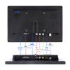 Monitor de 10.1 pulgadas para Consolas de Videojuegos y Computadoras, Resolución 1026X800, con Usb/Hdmi/Vga/Bnc, Alta Definición para Uso en Vehículos