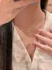 Colar de Cabacinha da Sorte Cristal Azul Céu Super Brilhante Pingente de Pedra Preciosa Feminino Acessórios Corrente para Clavícula Joias Femininas