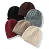 Gorro de Cachemira Cálido y Espeso, Gorro de Felpa de Invierno, Gorro para el Frío, Gorro con Orejeras Baotou, Gorro de Punto para Ciclismo al Aire Libre, Gorro de Punto para el Frío