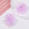 Estilo coreano super fada lantejoulas flores brilhantes diy crianças artesanais acessórios para cabelo cocar malha acessórios jóias materiais atacado