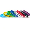 Pulseira de silicone esportiva de basquete cor luminosa pulseira de pulso de futebol pulseira Kobe Curry James Durant