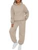 2023 Comércio Exterior Europeu e Americano Outono/Inverno Novo Amazon Feminino 2 Peças Casual Hoodie Sportswear Calças terno